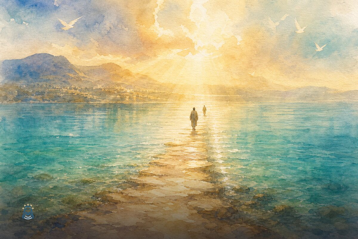 Ilustración del devocional: Fe que Camina con Dios