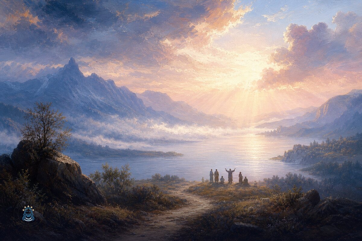 Ilustración del devocional: Gratitud que Renueva el Corazón